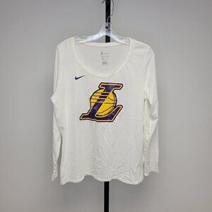 Nike Lakers Long  Sleeve Top